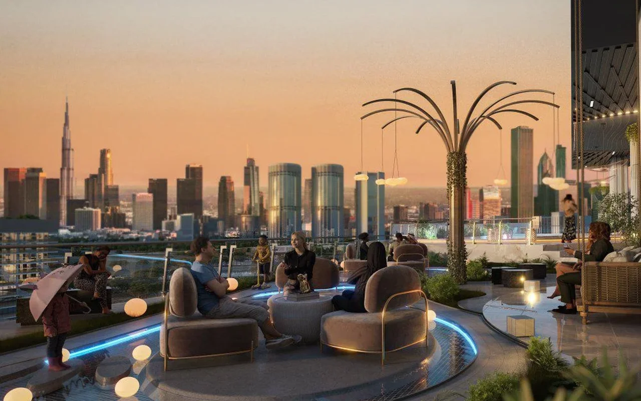 Апартаменты в комплексе New residence Empire Lakeviews Liwan with swimming pools, a mini golf course and a co-working ar ..., Дубай — 5
