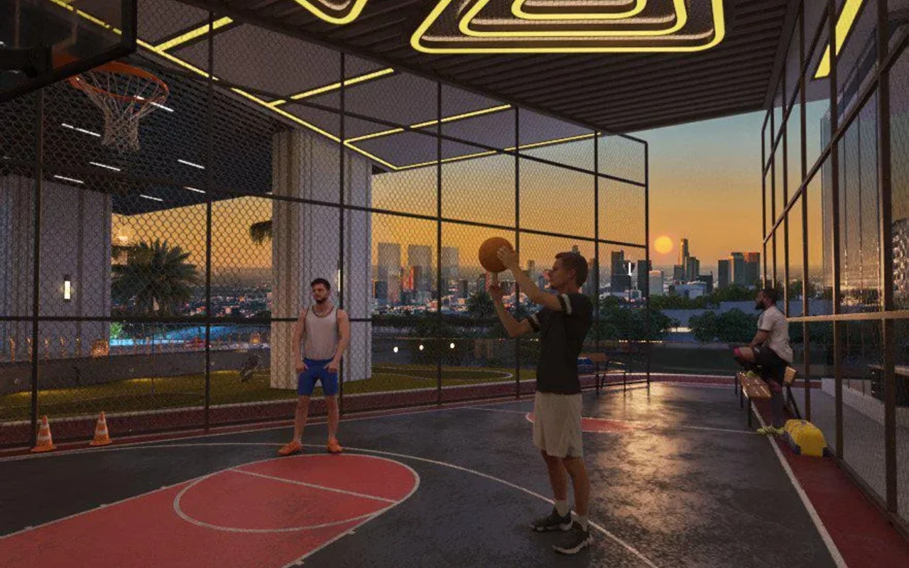 Апартаменты в комплексе New residence Empire Lakeviews Liwan with swimming pools, a mini golf course and a co-working ar ..., Дубай — 7