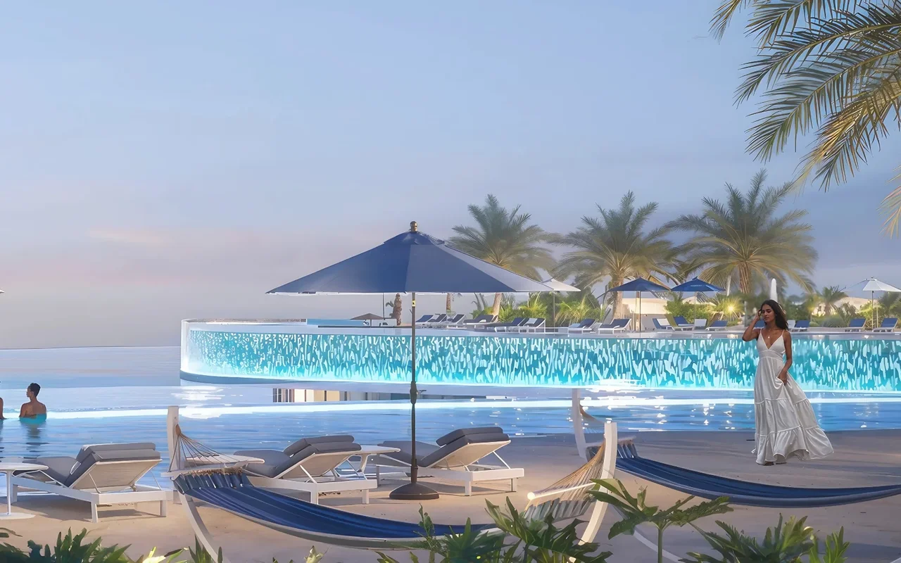 Апартаменты в комплексе Manta Bay , The World's First Sky Beach near to Iconic Wynn Resort on Al Marjan Island, Рас-эль-Хайма — 15