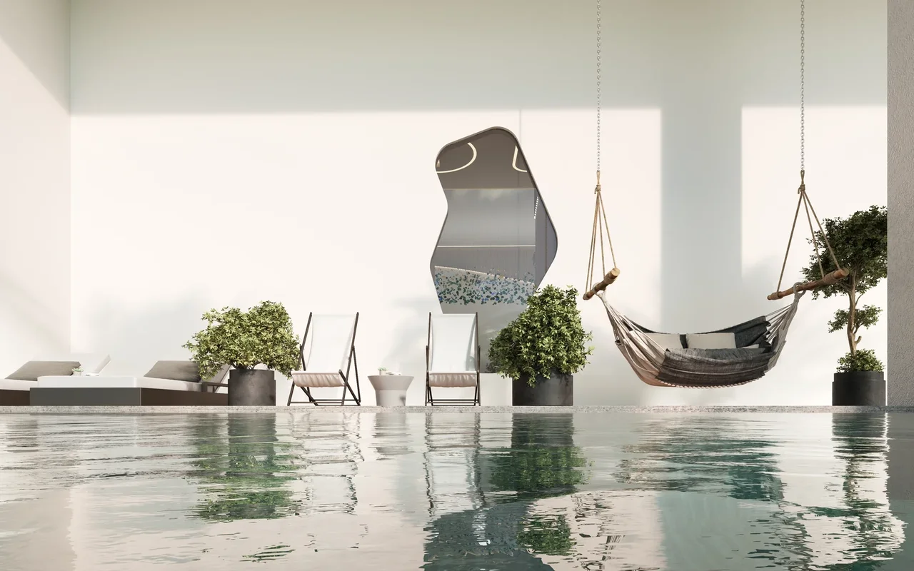 Апартаменты в комплексе Manta Bay , The World's First Sky Beach near to Iconic Wynn Resort on Al Marjan Island, Рас-эль-Хайма