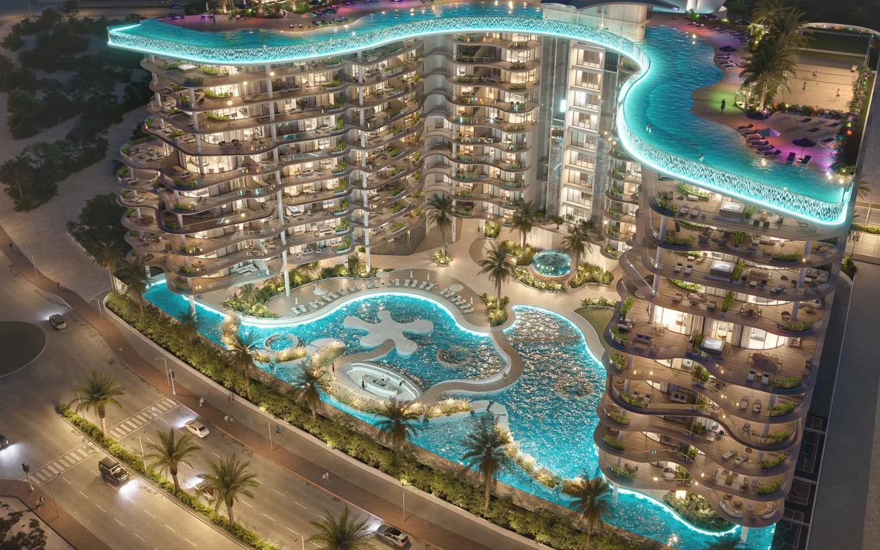 Manta Bay , The World's First Sky Beach near to Iconic Wynn Resort on Al Marjan Island