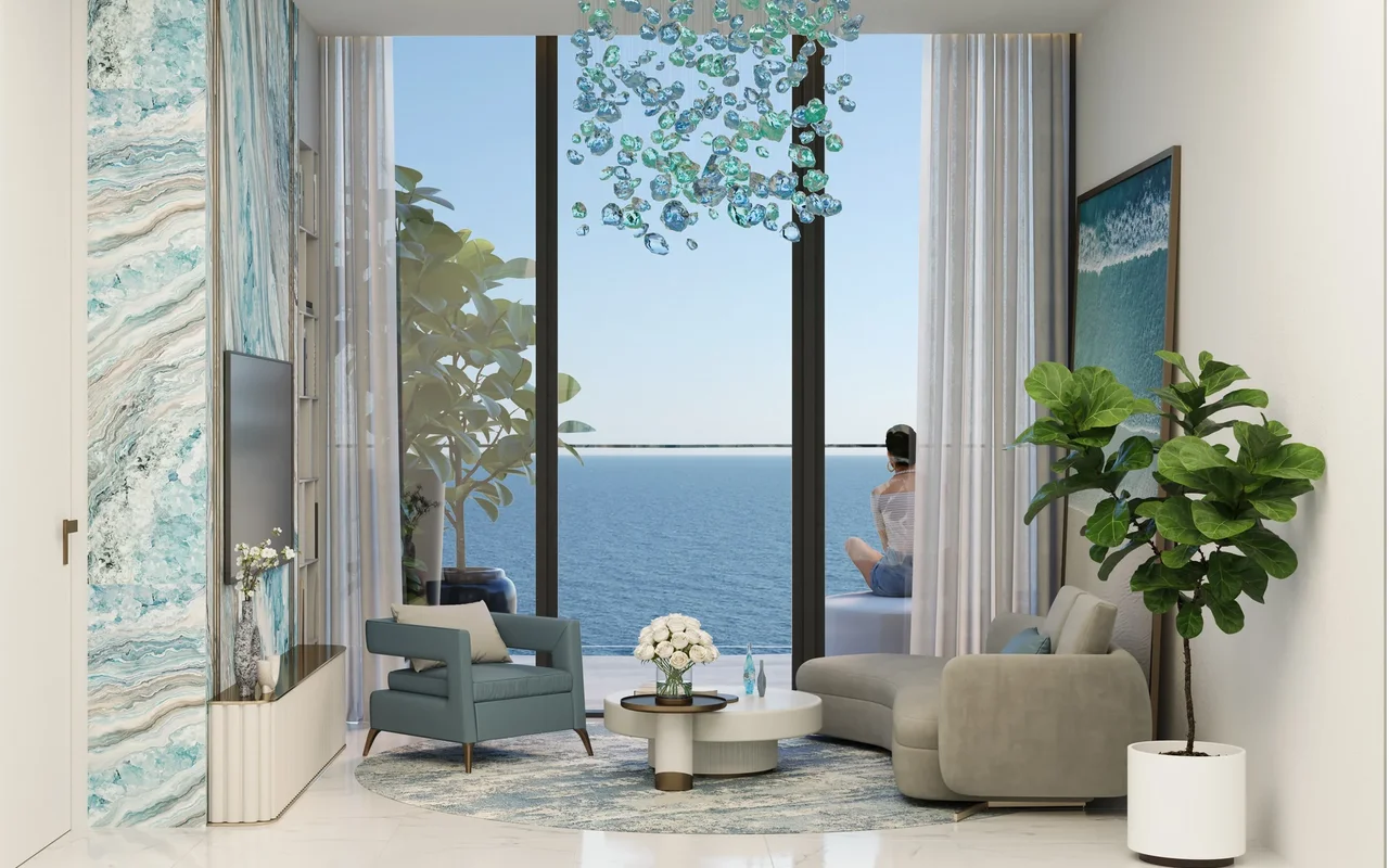 Апартаменты в комплексе Manta Bay , The World's First Sky Beach near to Iconic Wynn Resort on Al Marjan Island, Рас-эль-Хайма — 8