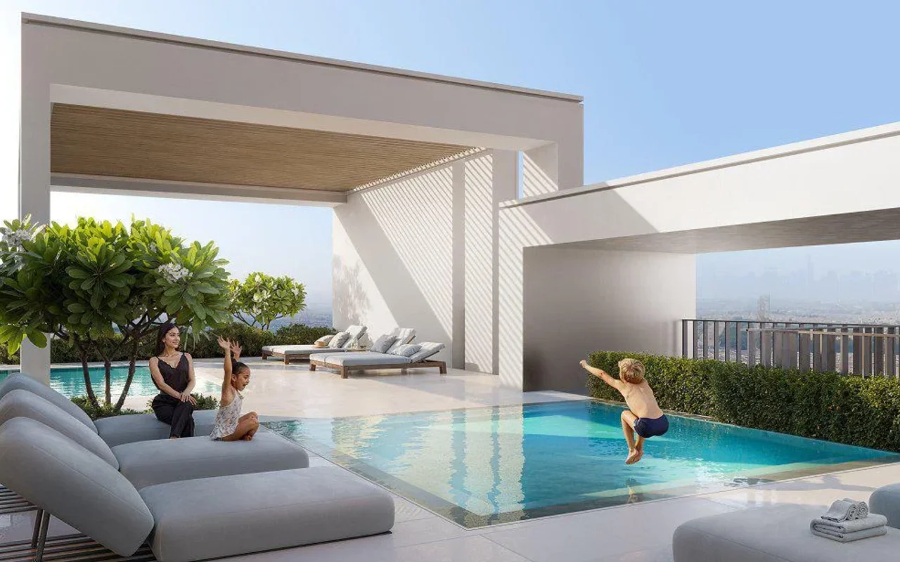 Residential complex New VERDAN1A Residence with swimming pools and a spa, Dubailand, Dubai, UAE — 10