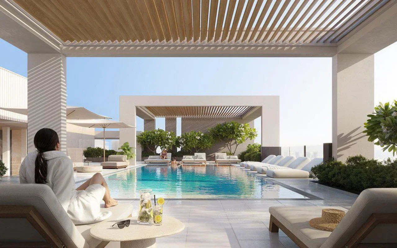 Residential complex New VERDAN1A Residence with swimming pools and a spa, Dubailand, Dubai, UAE — 9