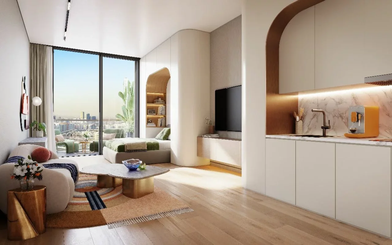 Апартаменты в комплексе New Al Serh Residences 11 with gardens, a swimming pool and an underground parking close to the ..., Дубай
