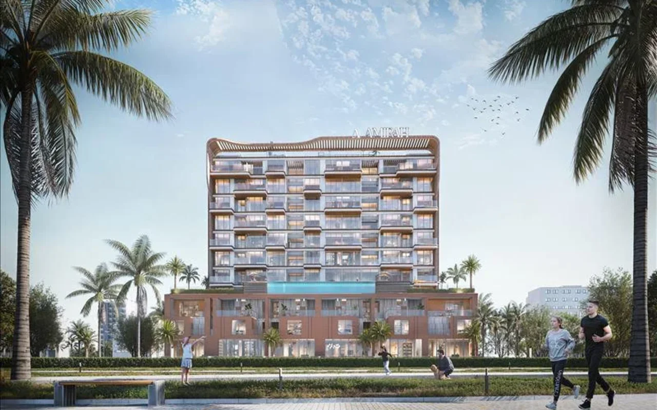 New Bonds Avenue Residences with swimming pools, mini golf and gardens, Dubai Islands, Dubai, UAE
