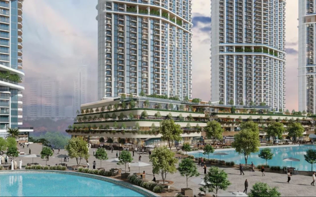 Апартаменты в комплексе New Sunset Bay Three Complex with beaches, swimming pools and golf courses, Dubai Islands, Dubai ..., Дубай