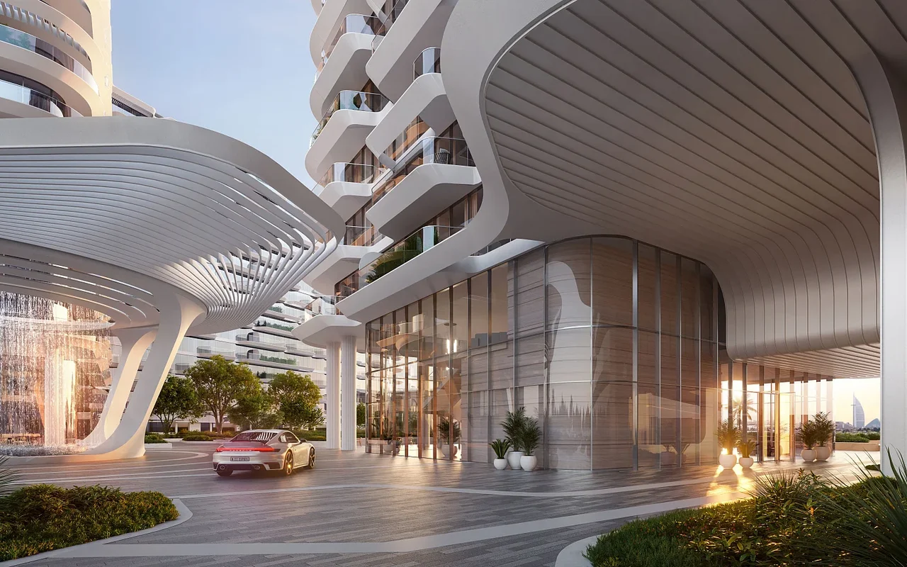 Апартаменты в комплексе Duplex apartments in the new Mural Residence with a swimming pool, a spa complex and a private b ..., Дубай — 6