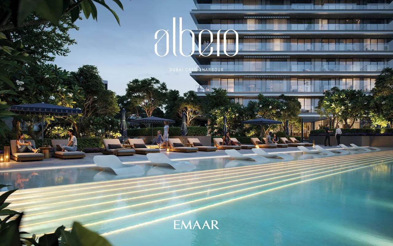 Residential complex New residential complex Albero near the sea in Dubai Creek Harbor area, UAE — 9