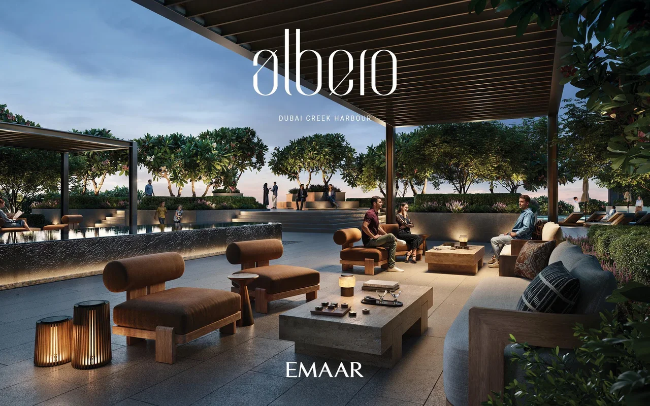 Residential complex New residential complex Albero near the sea in Dubai Creek Harbor area, UAE — 11