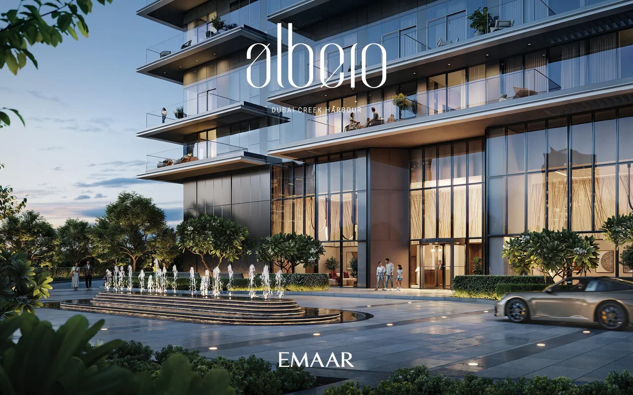 Residential complex New residential complex Albero near the sea in Dubai Creek Harbor area, UAE — 12