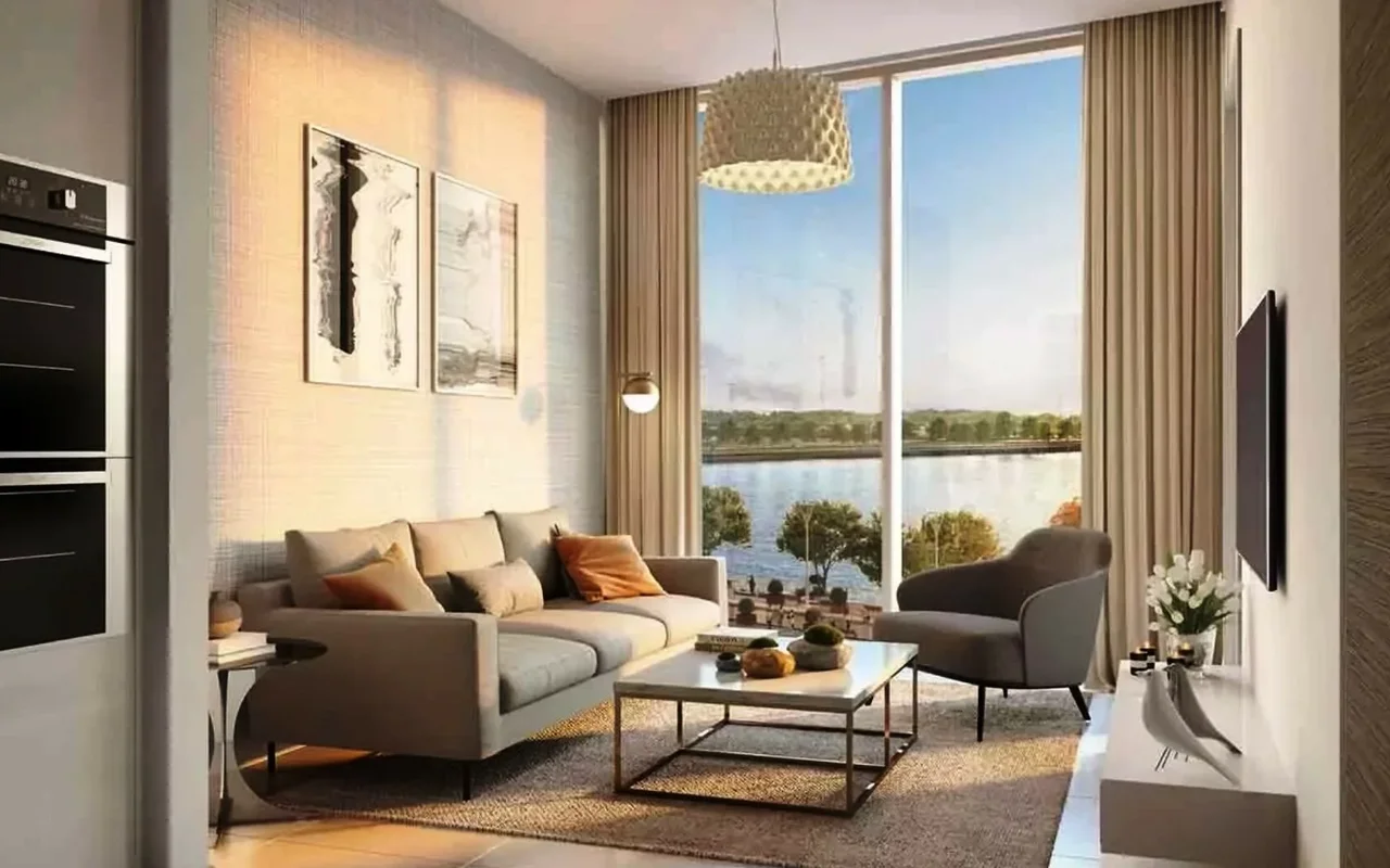 Residential complex New complex of furnished apartments Voxa with swimming pools and a mini golf, JVT, Dubai, UAE — 14