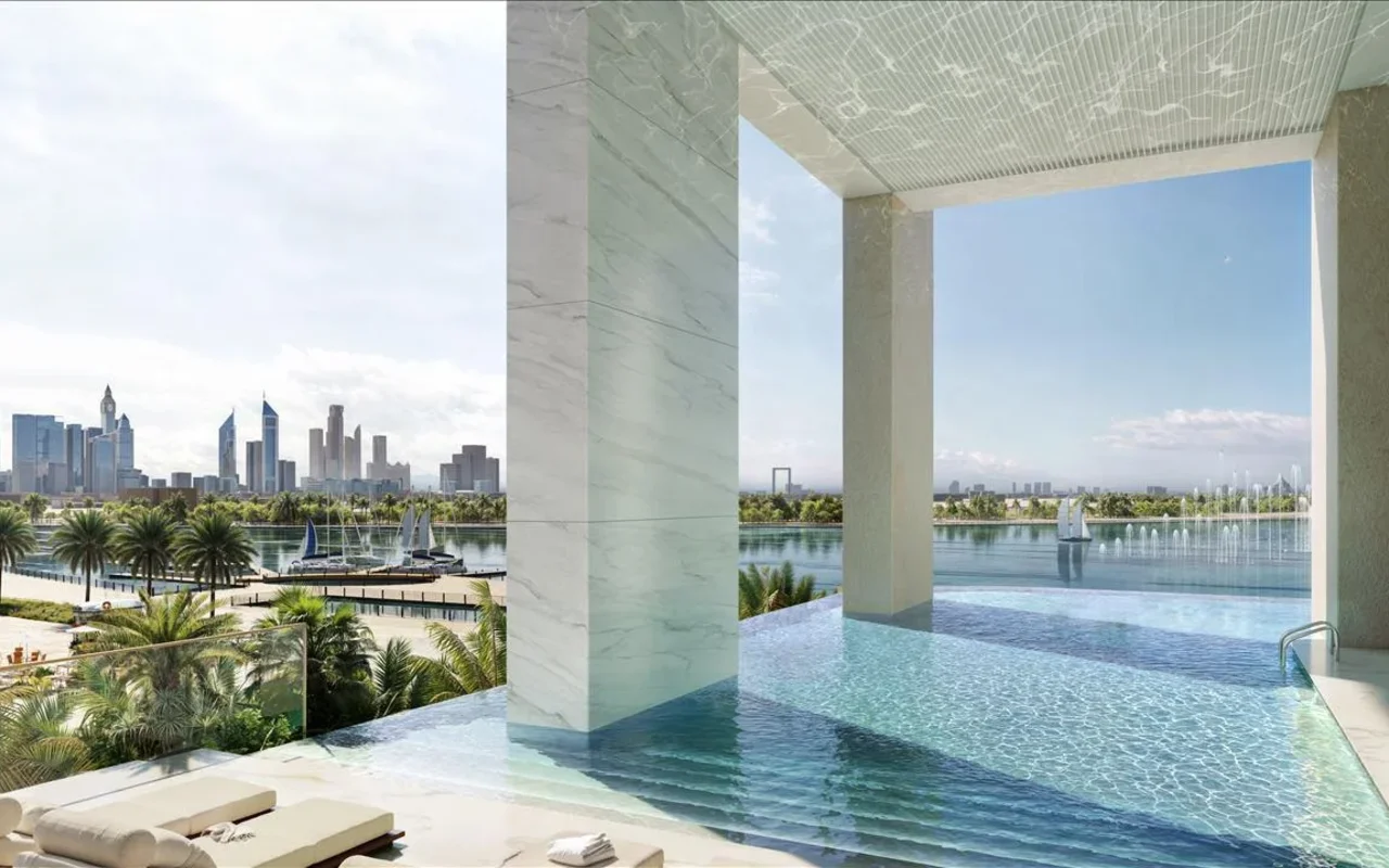 Апартаменты в комплексе New high-rise Atelis project with pools, co-working areas and direct access to the promenade in  ..., Дубай — 12