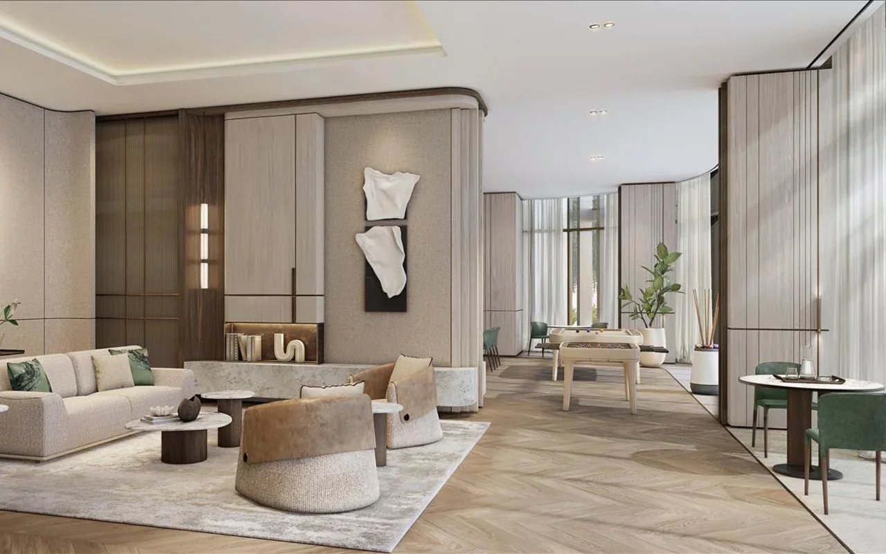 Апартаменты в комплексе New high-rise Atelis project with pools, co-working areas and direct access to the promenade in  ..., Дубай — 9