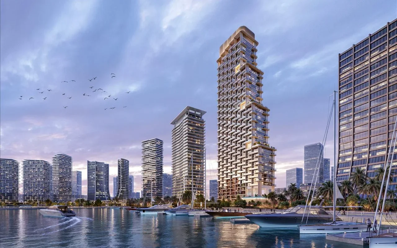 New high-rise Atelis project with pools, co-working areas and direct access to the promenade in  ...
