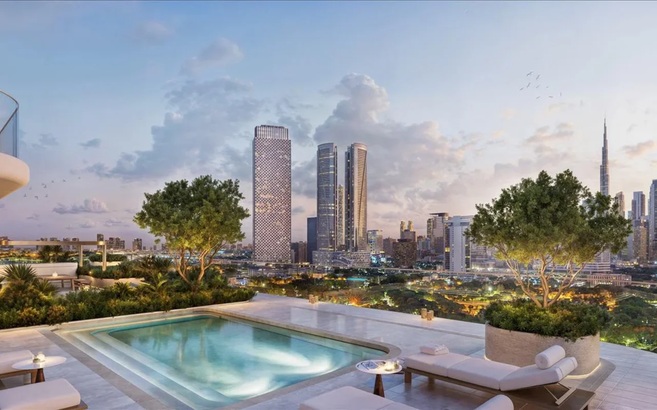 Апартаменты в комплексе New high-rise Atelis project with pools, co-working areas and direct access to the promenade in  ..., Дубай — 13