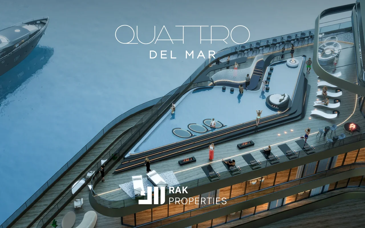 Апартаменты в комплексе Quattro Del Mar, Рас-эль-Хайма