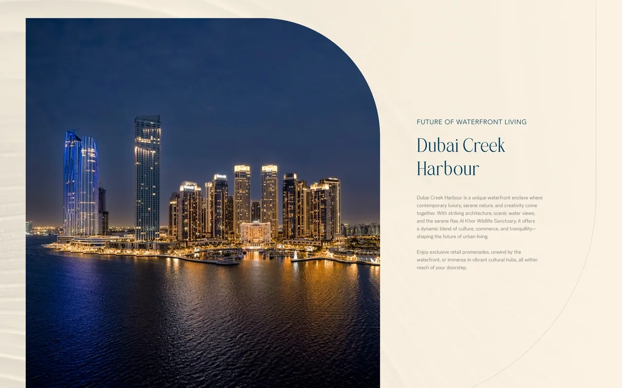 Apartment in a new building EMAAR Creek Harbour — 10
