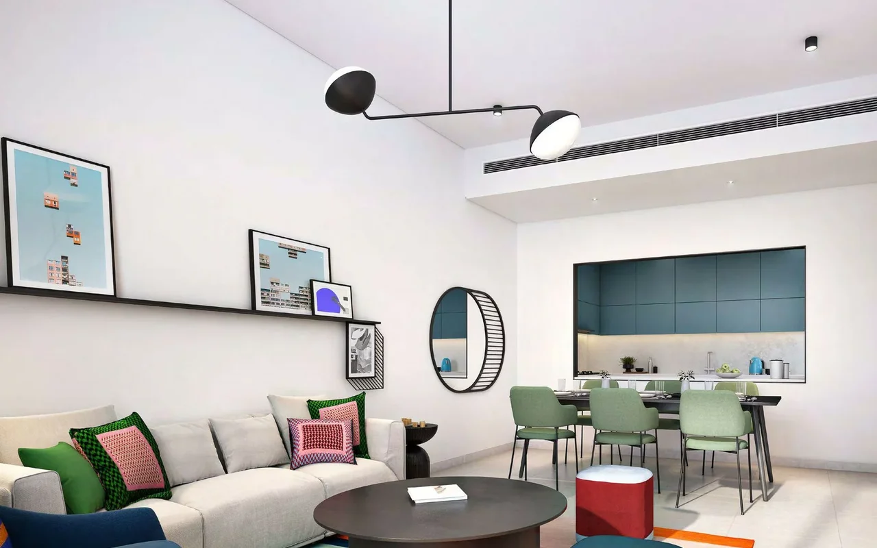 Апартаменты в комплексе New Wynwood Residence with swimming pools and a gym, 5 minutes from a yacht club and beaches, Du ..., Дубай