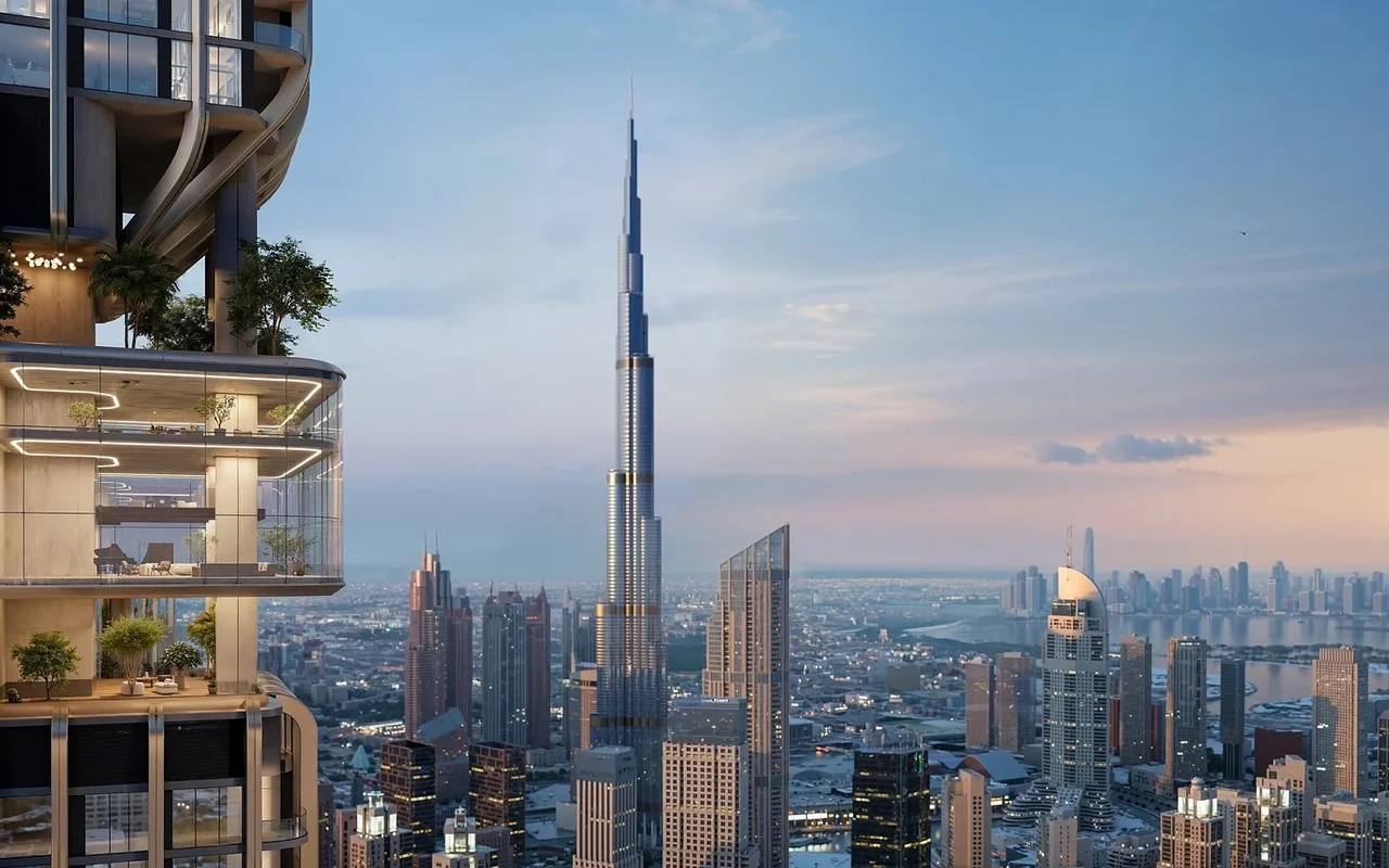 Apartments in 110 Storey Downtown Residences Tower in Business Bay