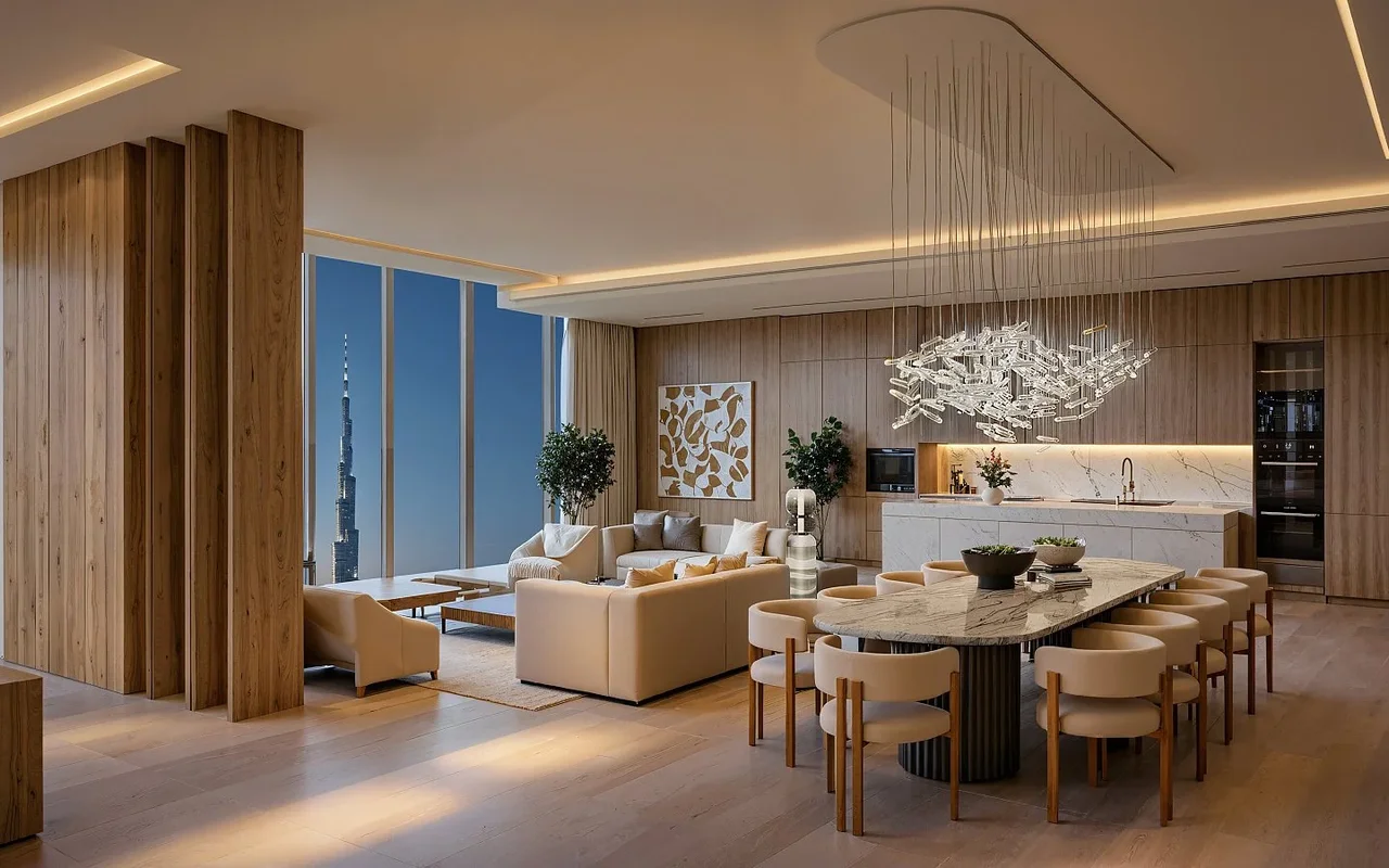 Апартаменты в комплексе Apartments in 110 Storey Downtown Residences Tower in Business Bay, Дубай — 14