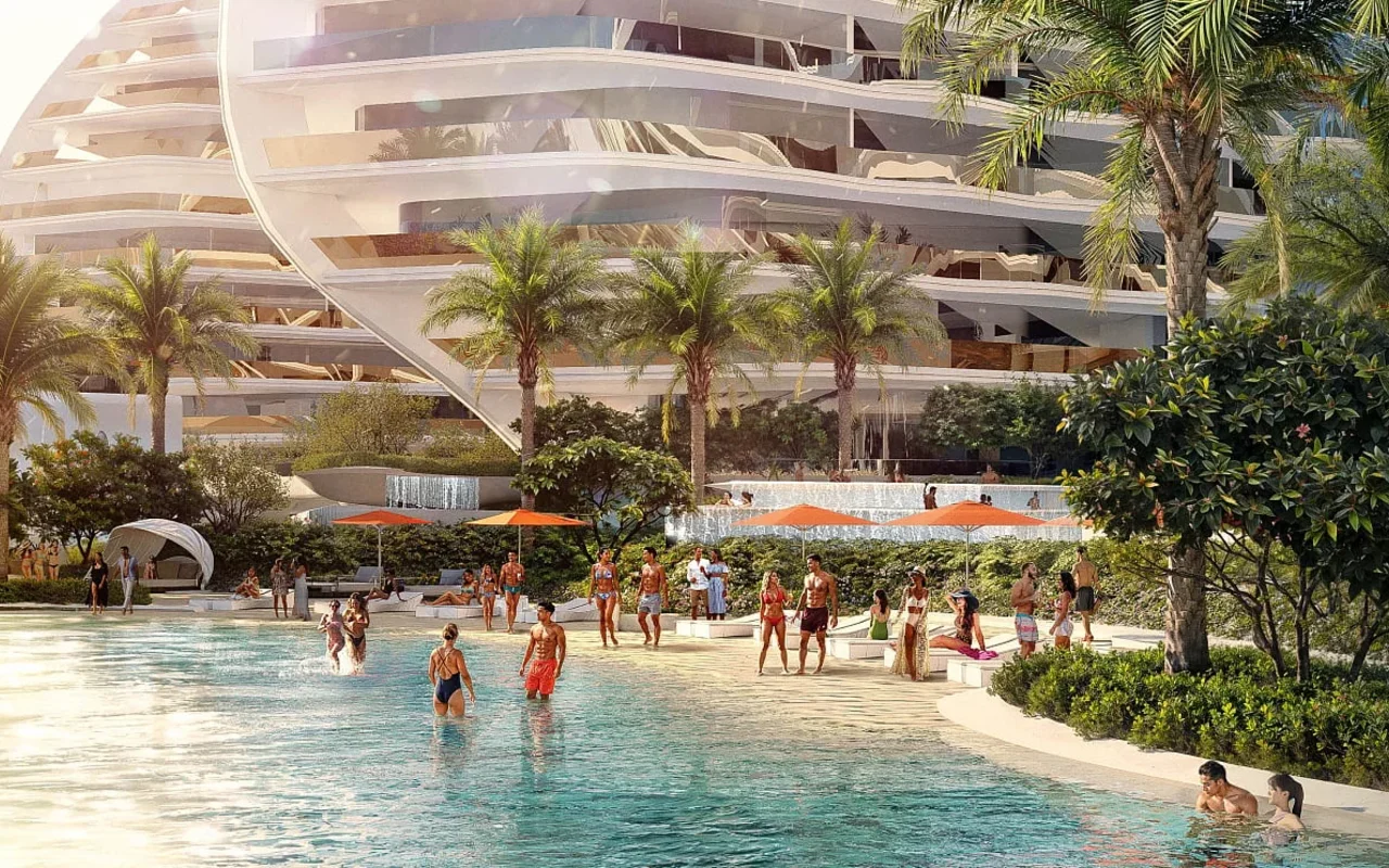 Апартаменты в комплексе Apartments with Zaha Hadid-inspired design on Al Marjan Island, Рас-эль-Хайма — 15