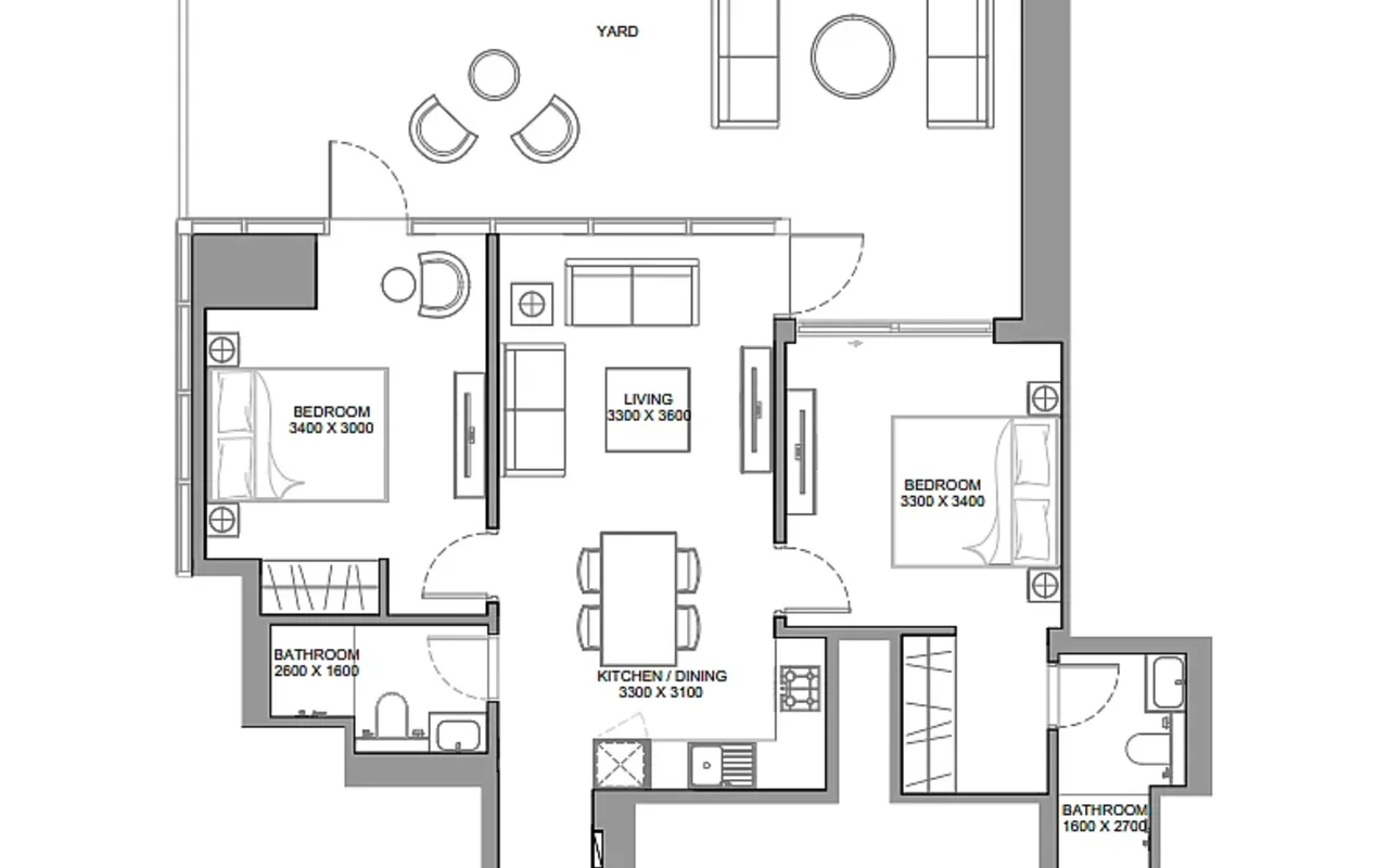 1 bedroom apartment 69 m² Dubai, United Arab Emirates — 13