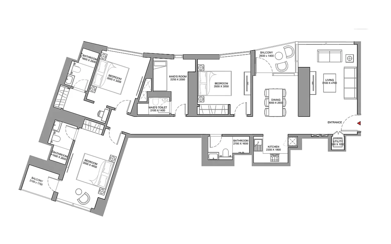 Apartment 225 m² Dubai, United Arab Emirates — 14