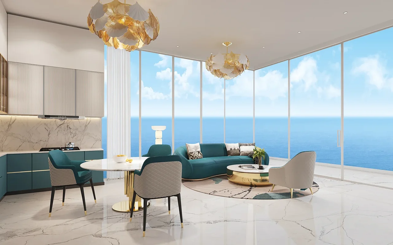 Апартаменты в комплексе Sea View Apartments in Dubai with a Post-Handover Payment Plan, Дубай