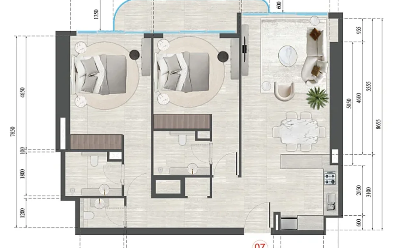 3 bedroom apartment 148 m² Dubai, United Arab Emirates