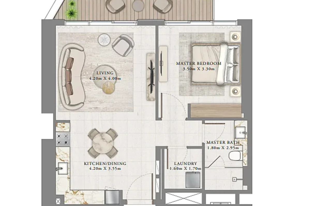 Апартаменты в комплексе Direct Sea View Apartments With installment in Dubai Harbour, Дубай — 9