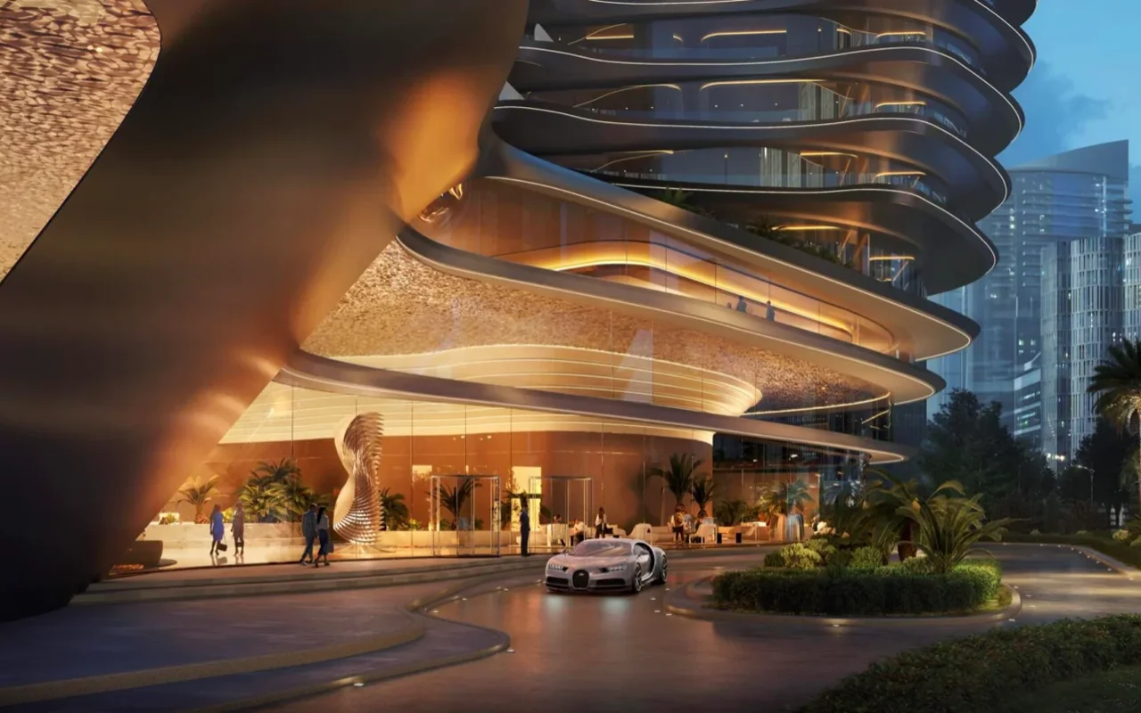 The world's first residential property under the Bugatti brand