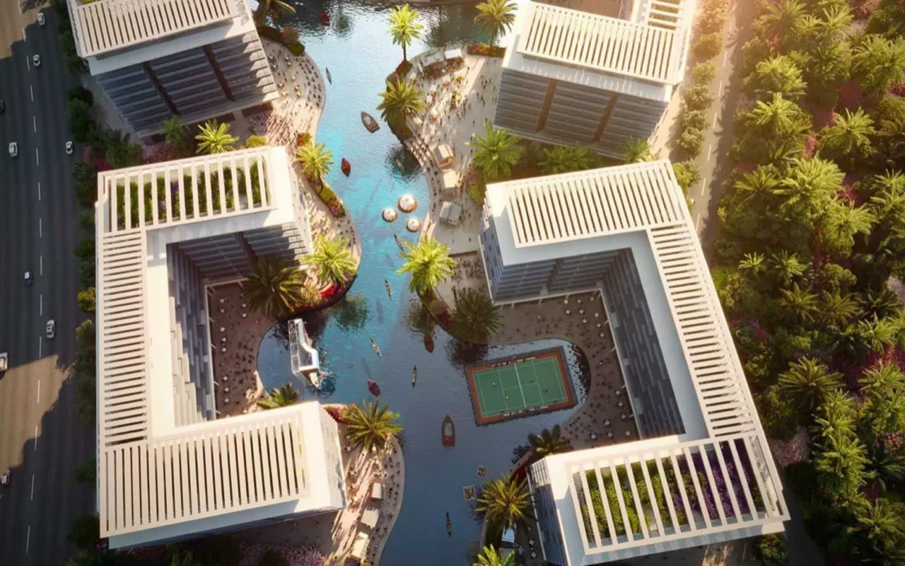 Residential quarter Luxury residential project Riverside Views Apartments — 11