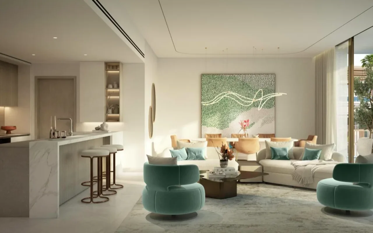 Апартаменты в комплексе Residential quarter Nourelle offers unique sea views, Madinat Jumeirah Living, Дубай — 9