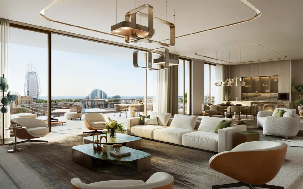 Апартаменты в комплексе Residential quarter Nourelle offers unique sea views, Madinat Jumeirah Living, Дубай — 11