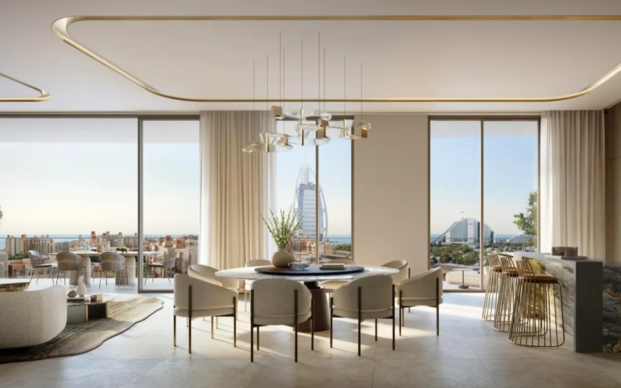 Апартаменты в комплексе Residential quarter Nourelle offers unique sea views, Madinat Jumeirah Living, Дубай — 10