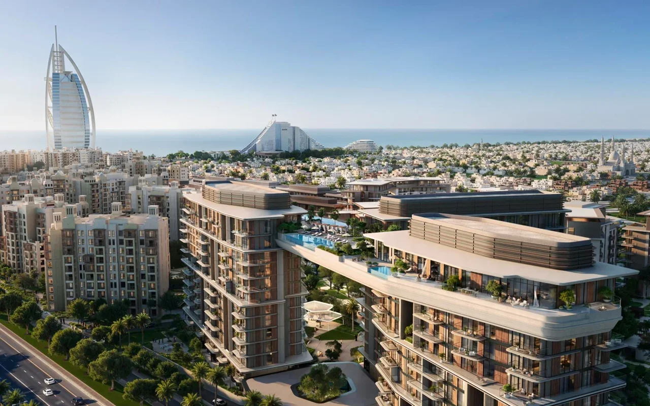 Апартаменты в комплексе Residential quarter Nourelle offers unique sea views, Madinat Jumeirah Living, Дубай — 2