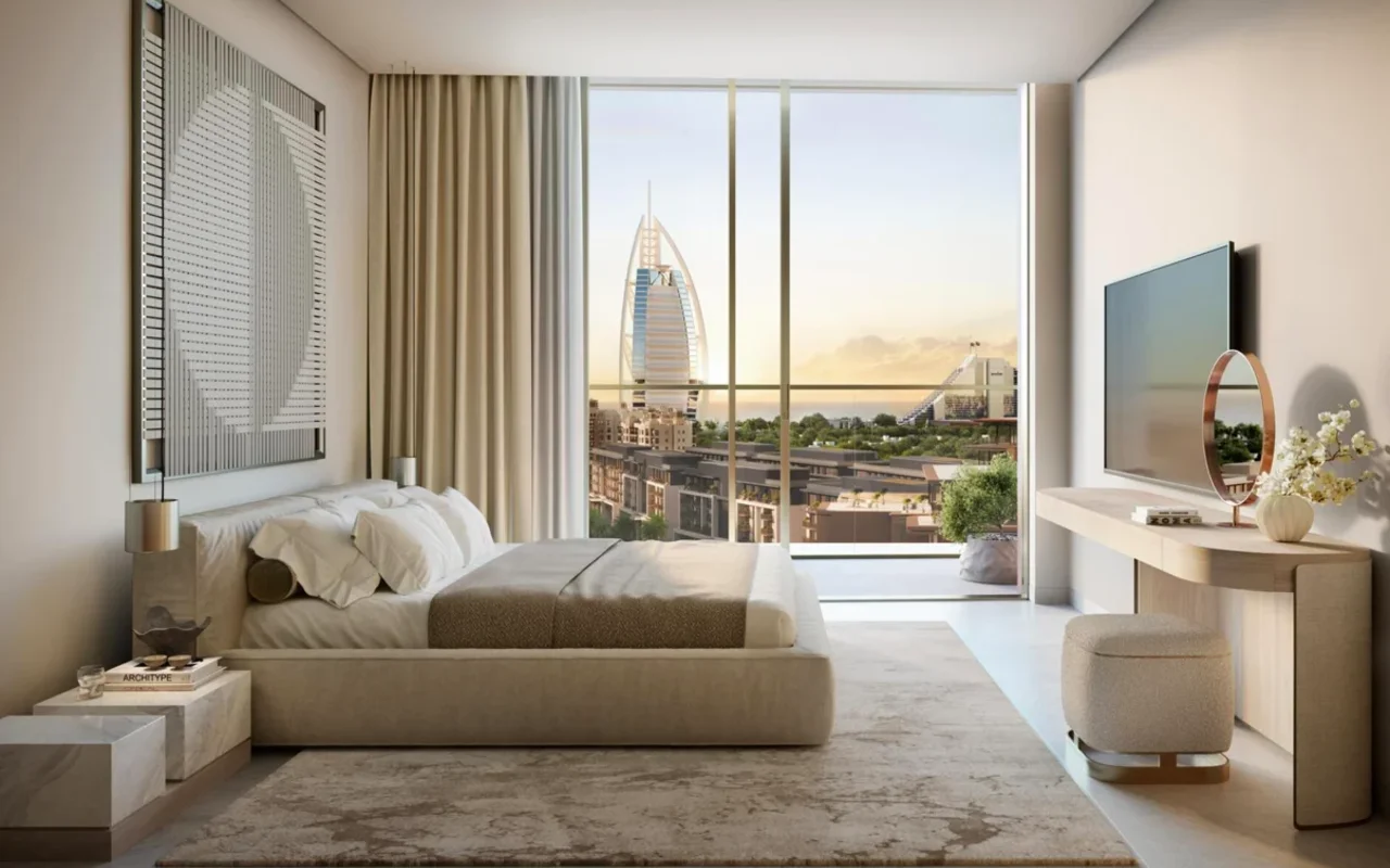 Апартаменты в комплексе Residential quarter Nourelle offers unique sea views, Madinat Jumeirah Living, Дубай — 13