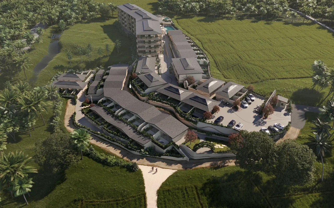 Апартаменты в комплексе Tourist complex AURA Wellness Resort, Бали — 11