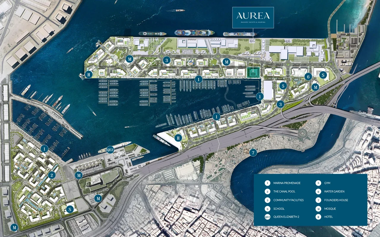 Apartment in a new building Aurea by Emaar — 3