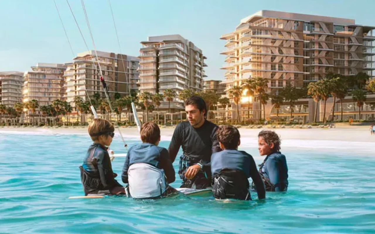 Апартаменты в комплексе The Beach House Fahid, Абу-Даби — 11