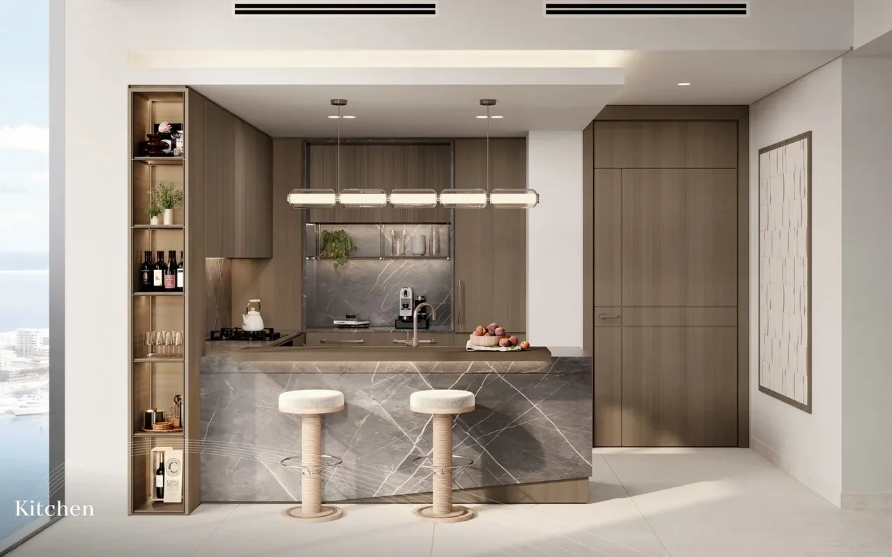 Апартаменты в комплексе Penthouse with stunning sea and marina views, Дубай — 15