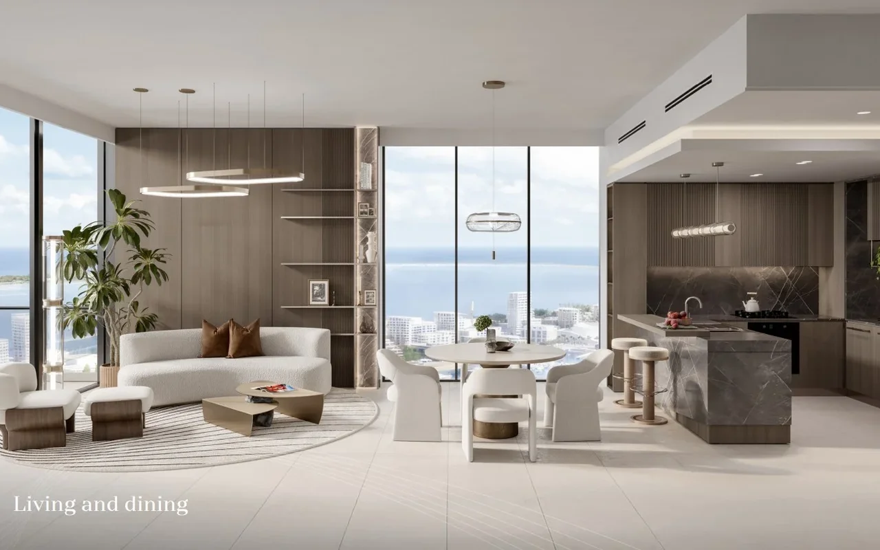 Апартаменты в комплексе Penthouse with stunning sea and marina views, Дубай — 12