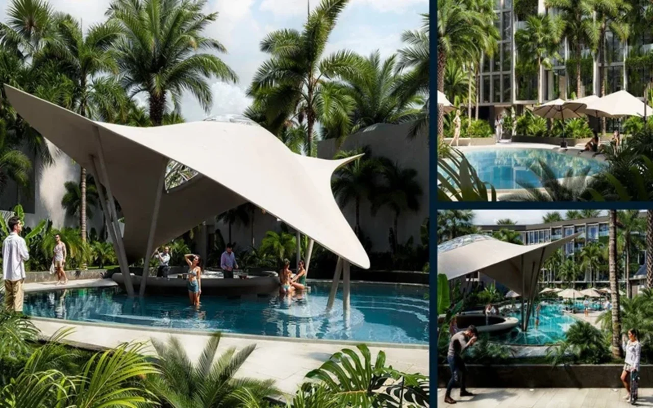 Апартаменты в комплексе Apartments and villas in the Wellness complex with a guaranteed income of 10% per annum!, Бали — 2