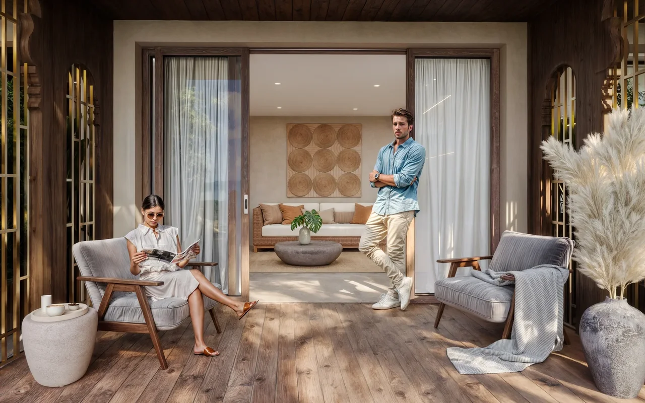 Апартаменты в комплексе Hotel Investicia v otel Amani Melasti na Bali Dohodnost 10 14 godovyh Okupaemost 7 9 let Upravlenie Wy ..., Бали — 8