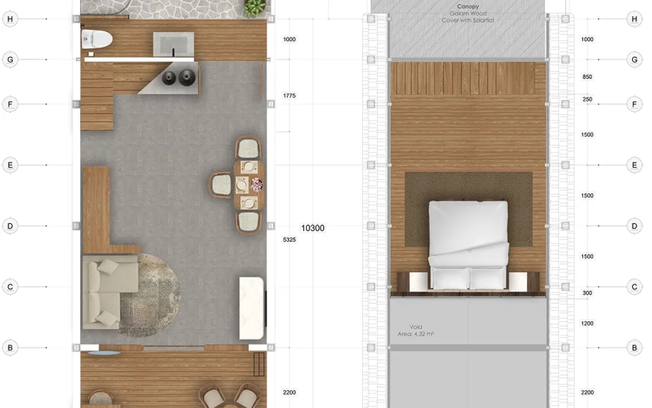 Townhouse Apartamenty na Bali 75 m ot 150 000 Dohod ot 10 Ogranicennoe predlozenie Desa Harmonis 2 — 15