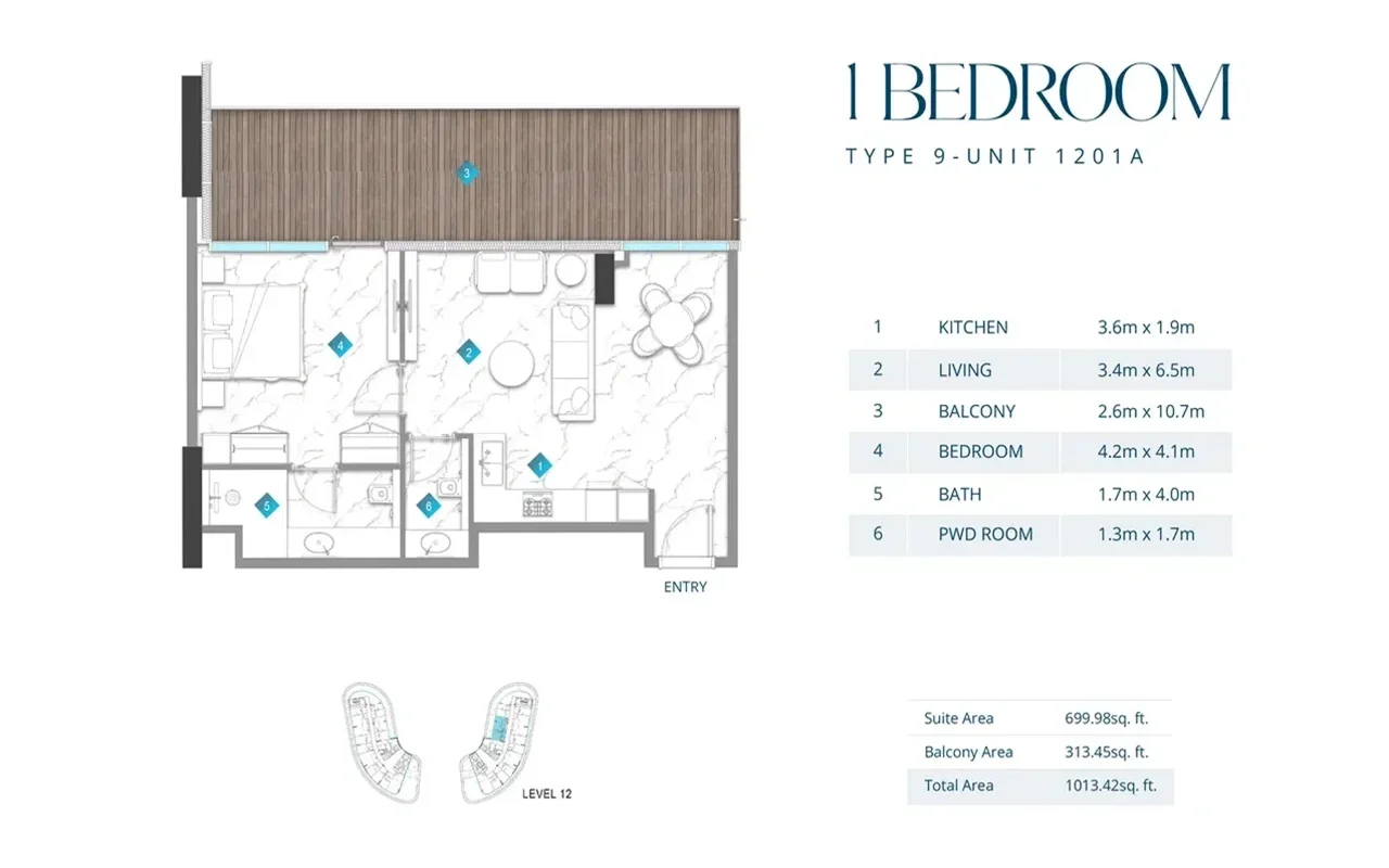 Апартаменты в комплексе Aqua Arc: Premium Living on Al Marjan Island., Рас-эль-Хайма — 10