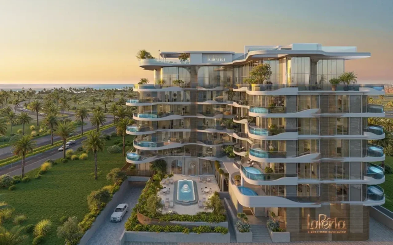 Residential complex La Perla: Living with a Sea View on Al Marjan Island. — 3