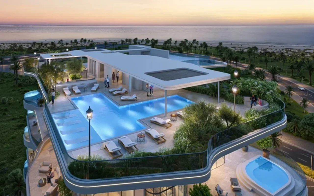 Residential complex La Perla: Living with a Sea View on Al Marjan Island. — 7