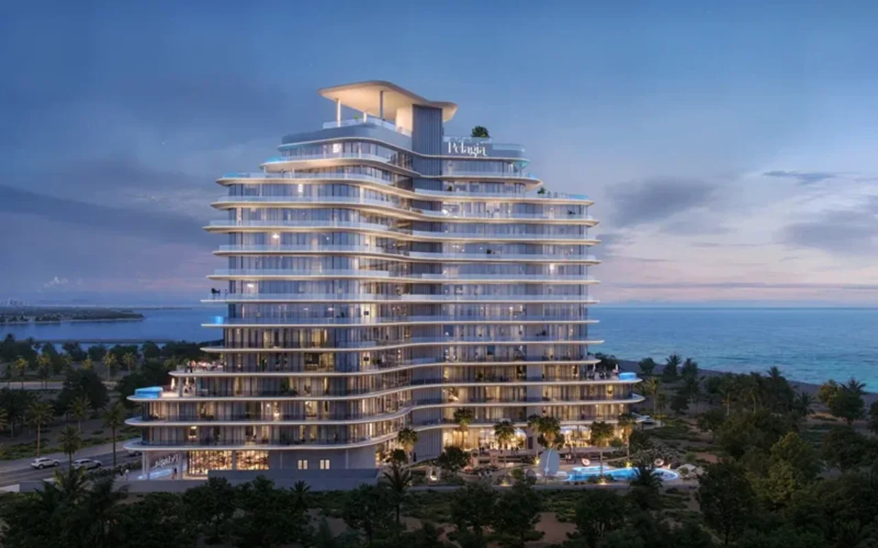 Pelagia: Living with a Sea View on Al Marjan Island.